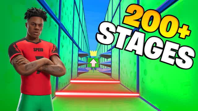 SPEED RUN PARKOUR 200 LEVELS