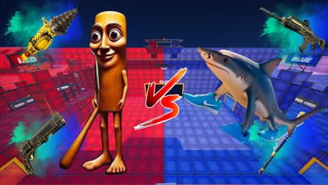 Tung Sahur VS Tralalero Red vs Blue🔴🔵