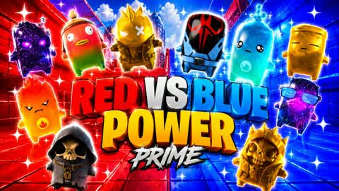 BLUE VS RED POWER GRID 🔵🔴