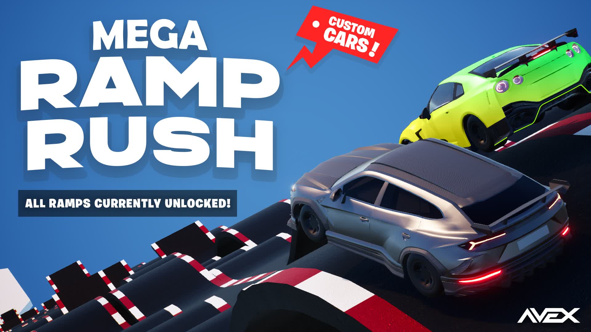 MEGA RAMP RUSH 🚀 7594-8854-3366 by avex_dzn - Fortnite Creative Map ...