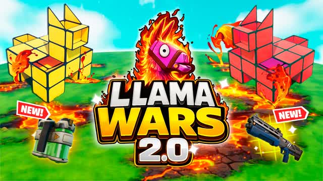 LLAMA WARS - FLOOR IS LAVA 🔥