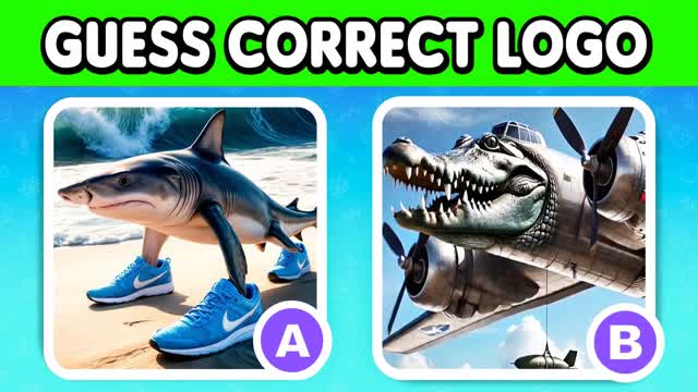 GUESS THE CORRECT LOGO🧠EASY