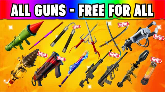 ALL GUNS- FREE FOR ALL TMNT - ⭐
