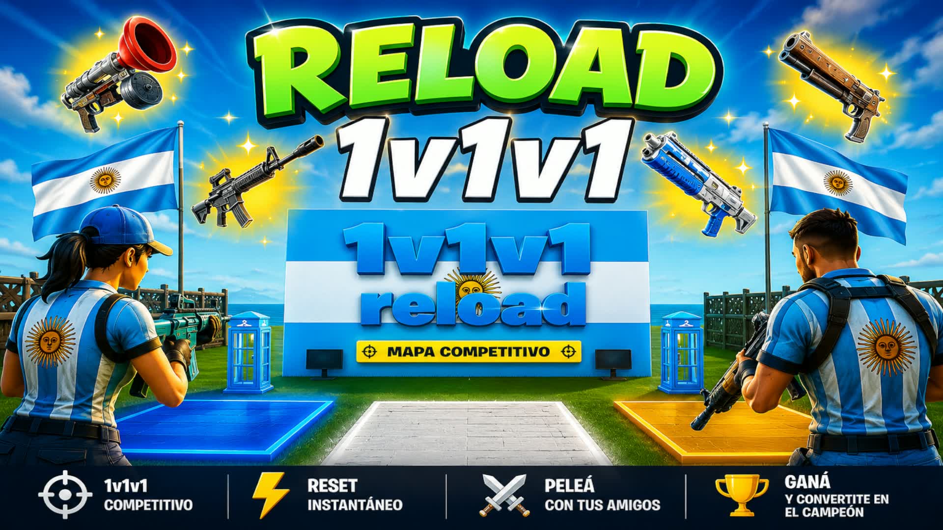Reload 1v1v1 Argentina
