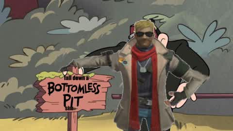 Fall down a bottomless pit!