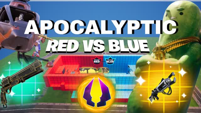 🔴🔵RED VS BLUE APOCALYPTIC🔴🔵