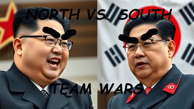 🇰🇵NORTH🇰🇵 VS. 🇰🇷SOUTH🇰🇷 TEAM WAR