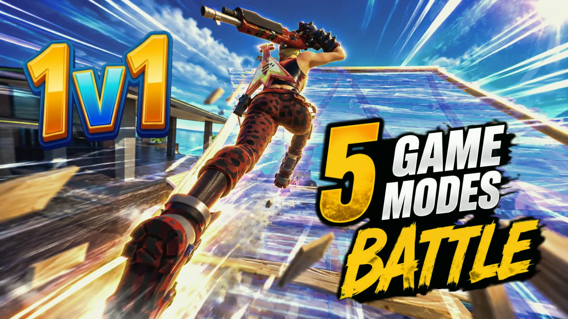 5 GAME MODES BATTLE [1v1]