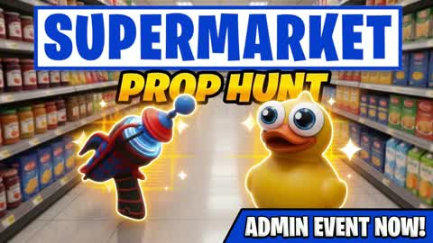 Supermarket Prop Hunt 🛒 Mall