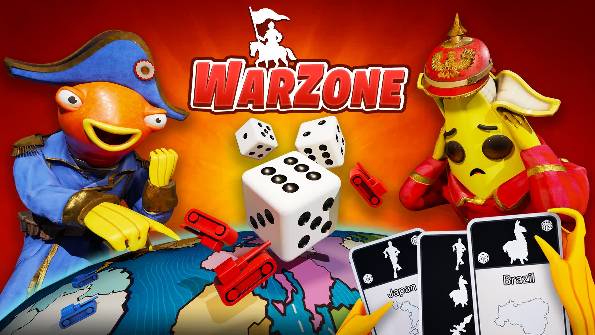 WARZONE 🪖 BOARD GAME MINIGAME RISK