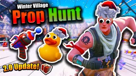 ⭐WINTER VILLAGE🎄PROP HUNT 🎁