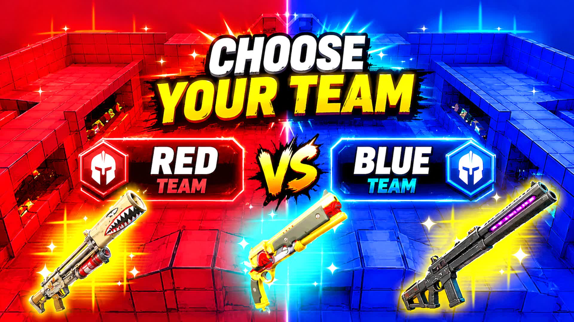 RED VS BLUE 🔴🔵 [SELECT YOUR TEAM]