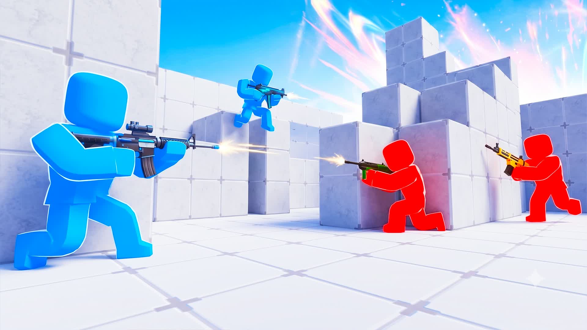 RED VS BLUE CRAZY RIVALS CRAZY