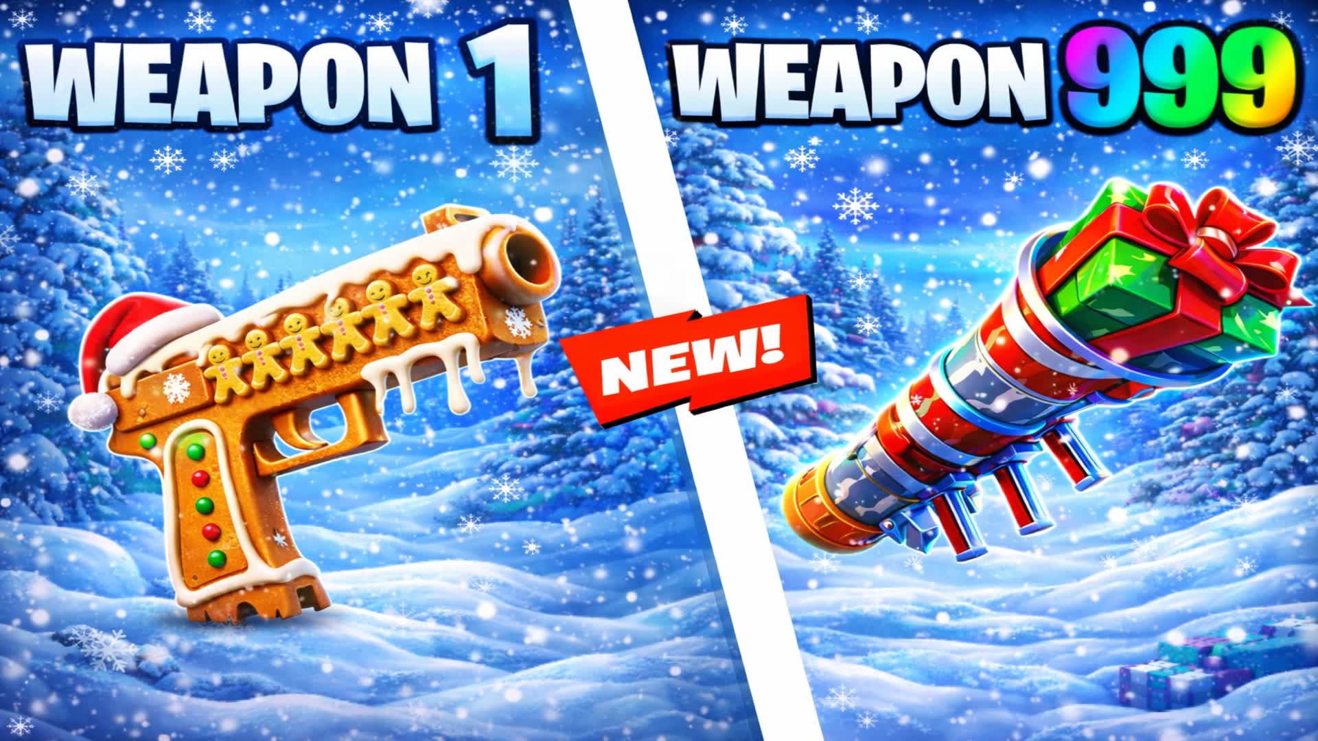 WINTER GUN GAME ONE SHOT CHAOS ❄️