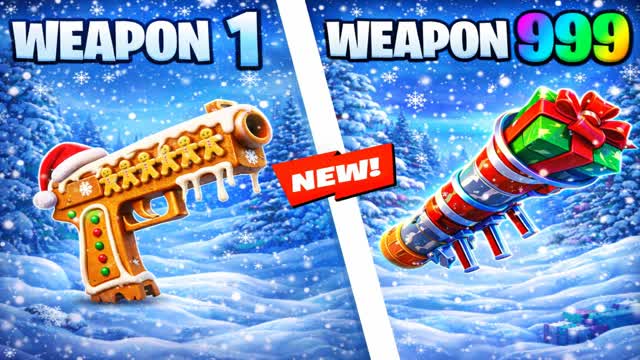 WINTER GUN GAME ONE SHOT CHAOS ❄️