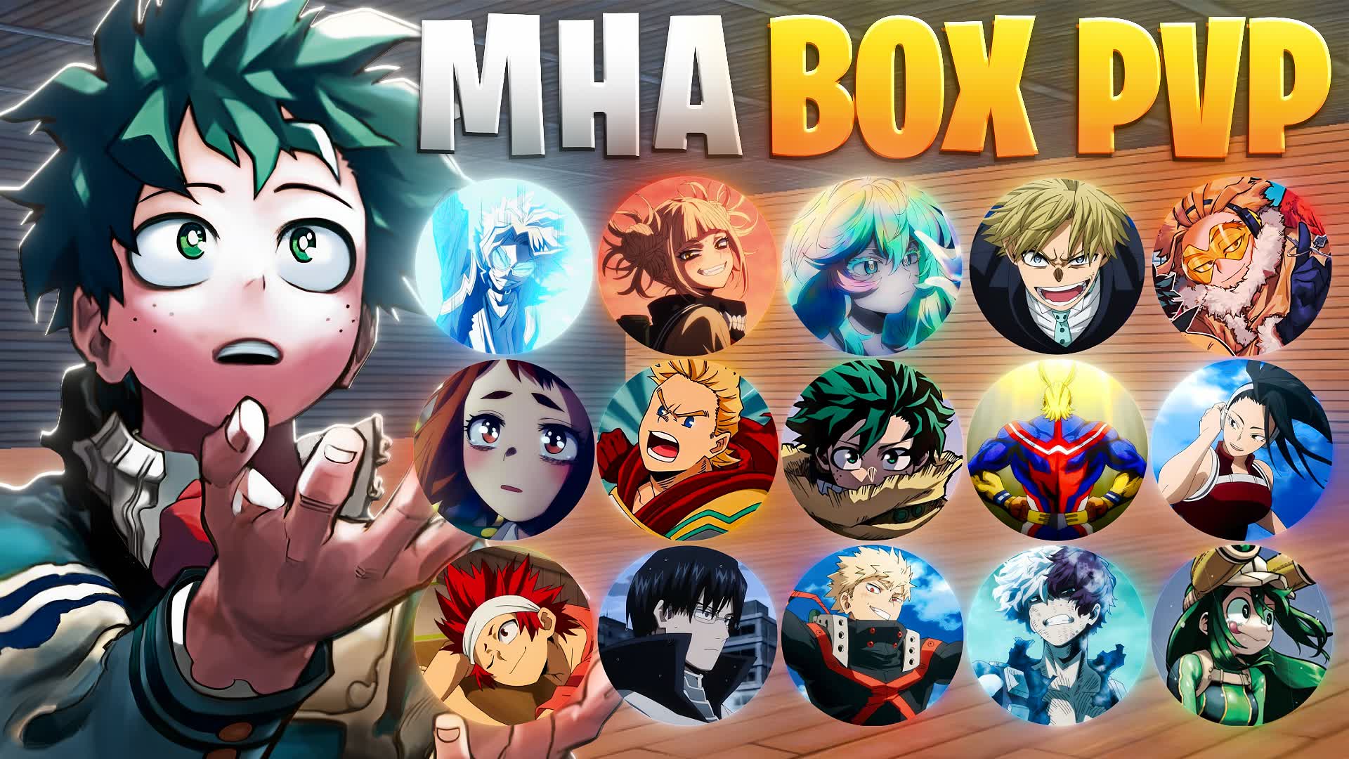 MY HERO ACADEMIA BOX PVP / FIGHT 📦