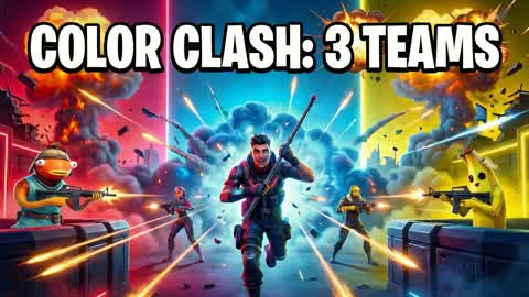 Color Clash: 3 Teams