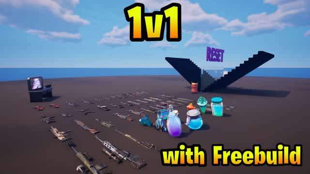 Smooth 1v1 Free Build Simulator