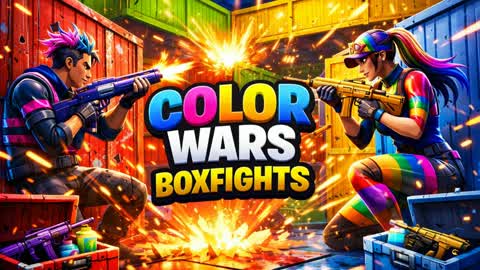 colorful box fight