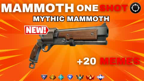 SUPER MAMMOTH ONE SHOT🎯🔫