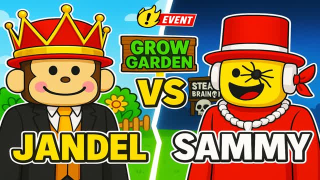 ADMIN JANDEL VS SAMMY RED VS BLUE 🔴🔵