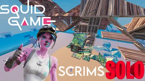 Squid Game Zone Scrims Solo 🚦8mn