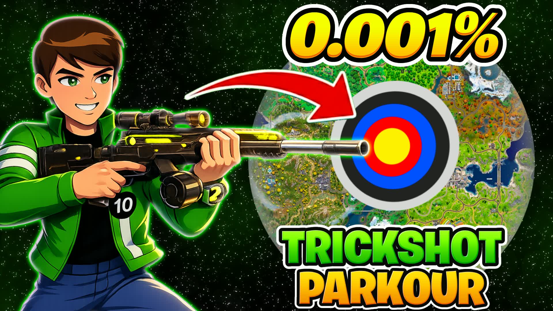 ULTRA PARKOUR TRICKSHOT 🎯100 levels!