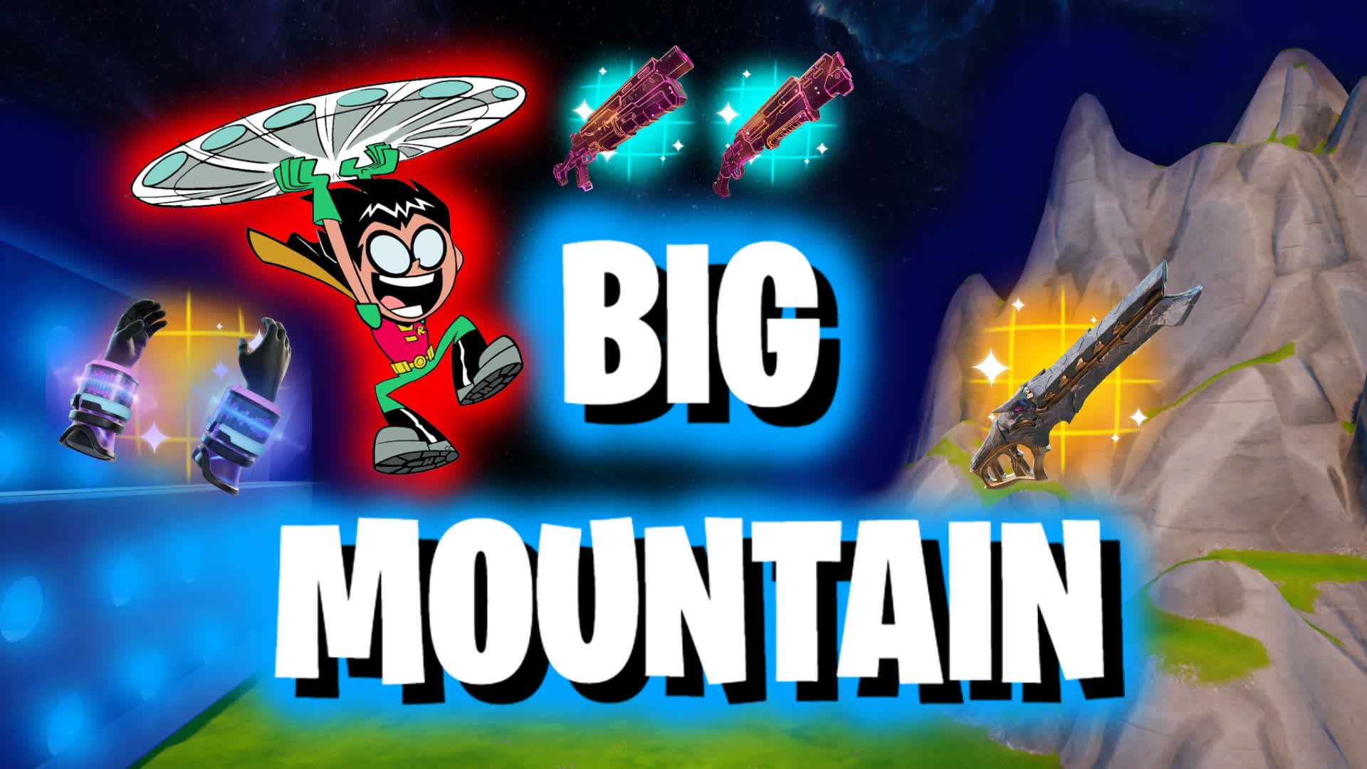 Zone Wars mountains very hard