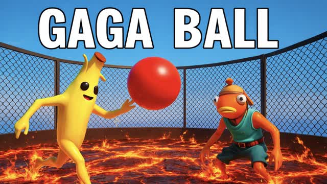 GAGA BALL 🌋🔴 FLOOR IS LAVA Party Game