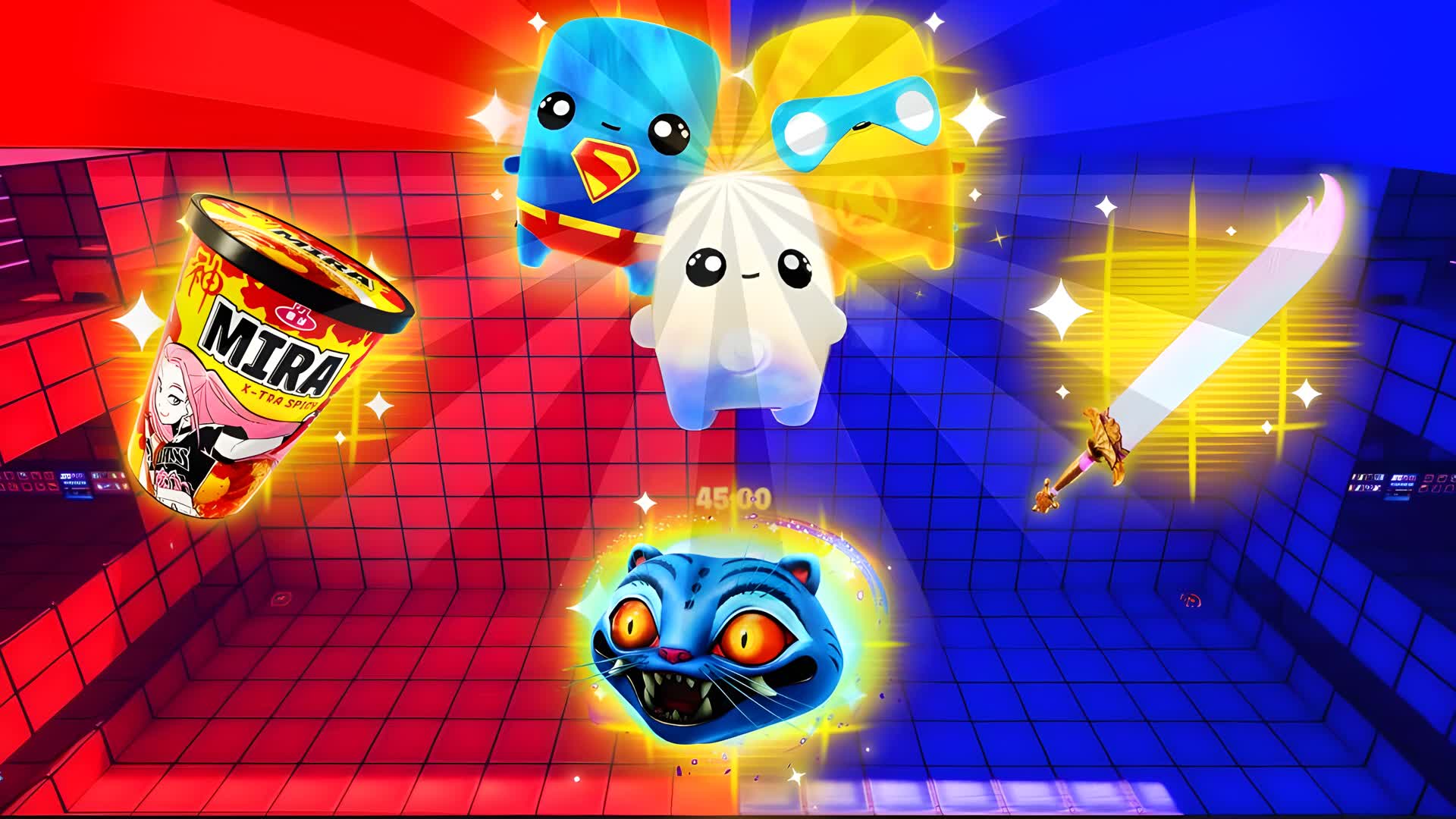 SUPER COMBAT - RED VS BLUE 🔴🔵