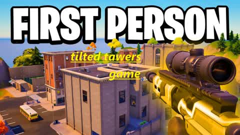 Tilted firsht personne