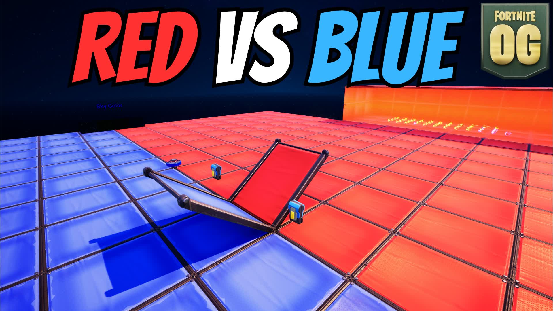 💯 RED VS BLUE 🥶 Build Fights 457598382391 by electr1c Fortnite