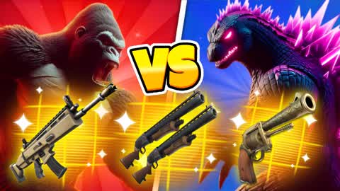 GODZILLA VS KING KONG 🔴🔵 SUPER POWERS!