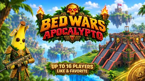 BED WARS - APOCALYPTO [UP TO 16 PLAYERS]