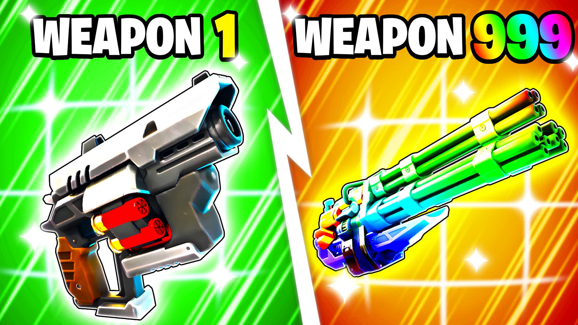CRAZY MEME GUN GAME😂ALL GUNS⭐ONE SHOT
