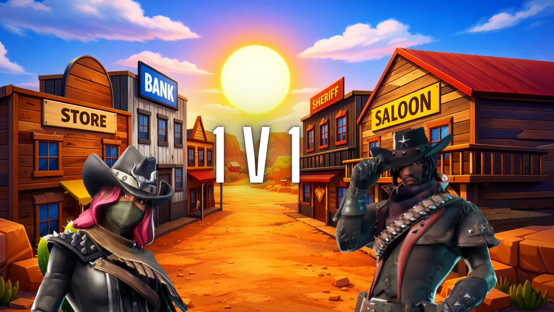 1v1 western zero build