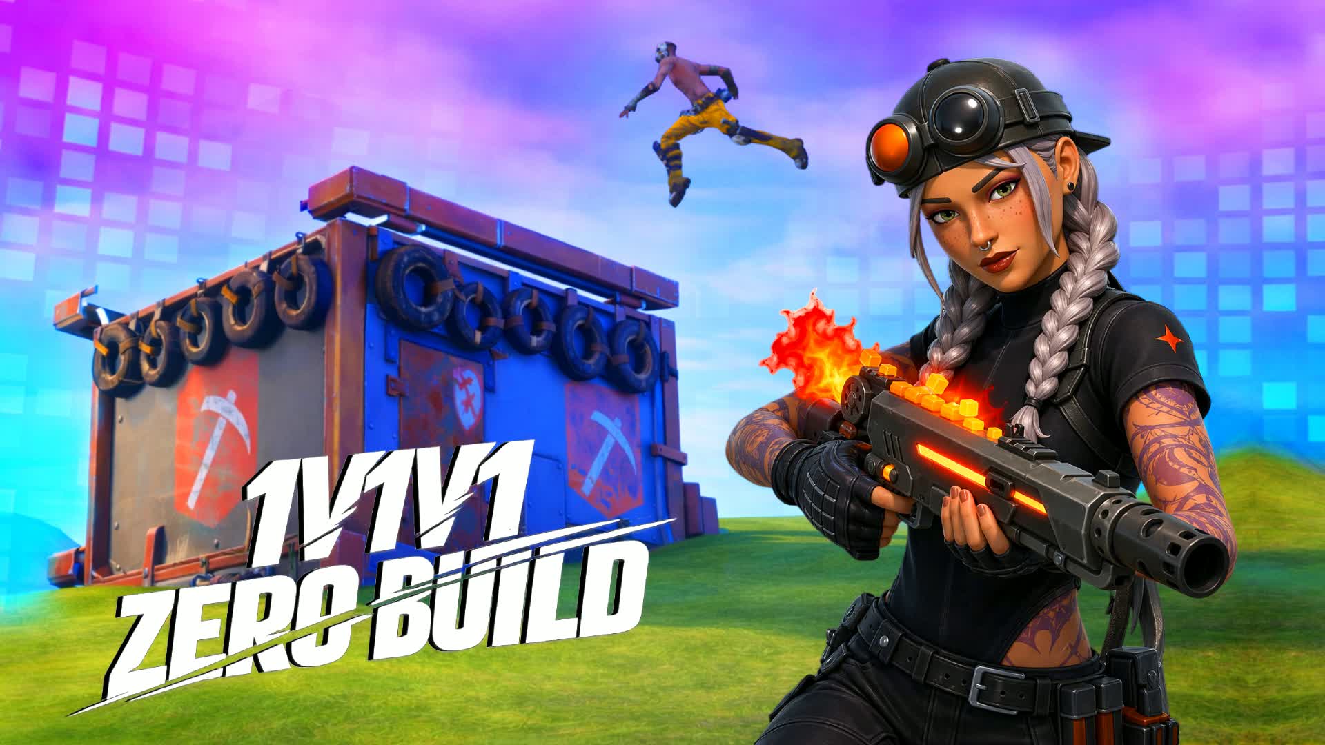 1V1V1 ZONE WARS - ZERO BUILD