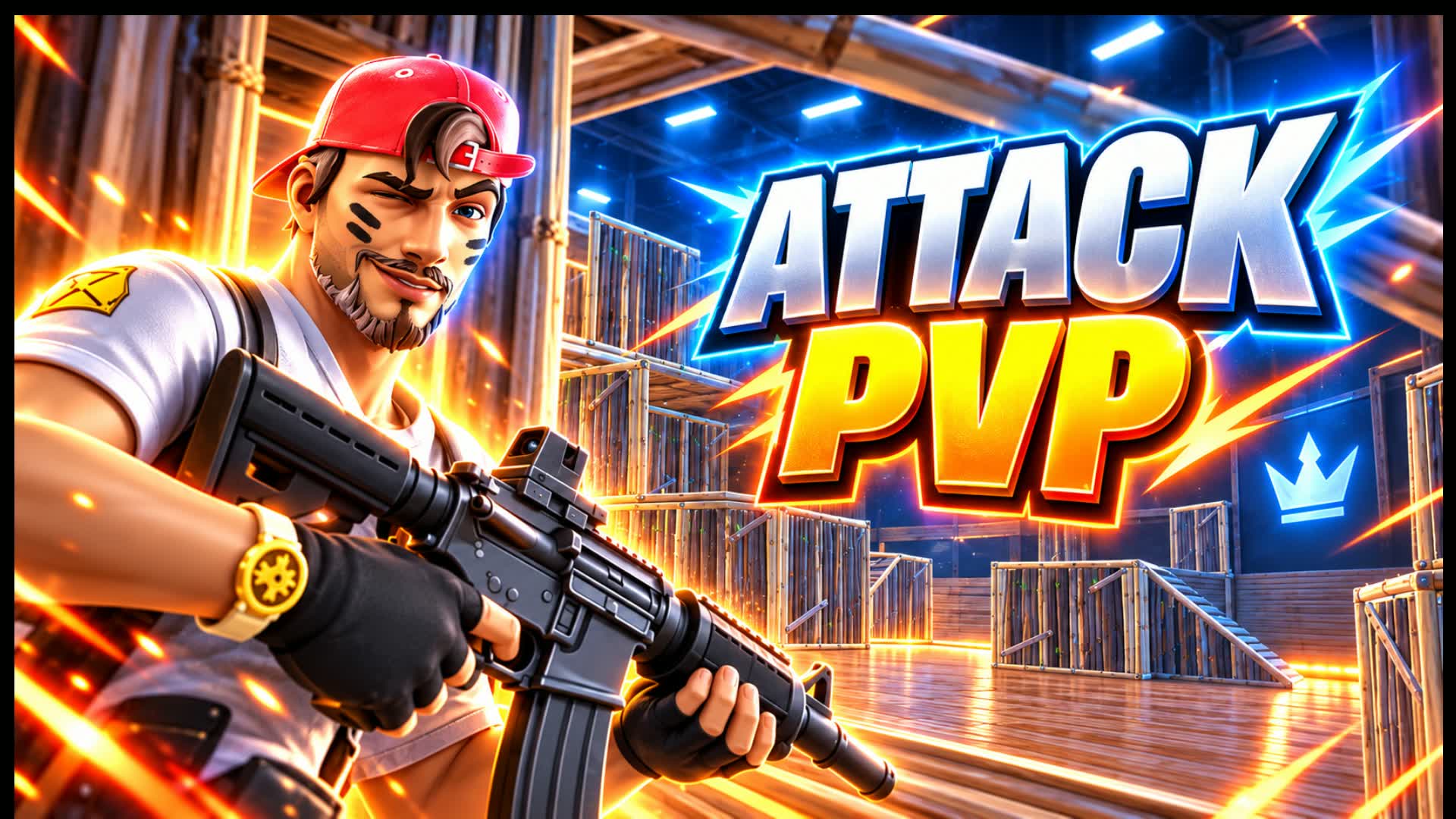 ATTACK PVP — Fortnite island 0411-3534-6772 by T L Z 6