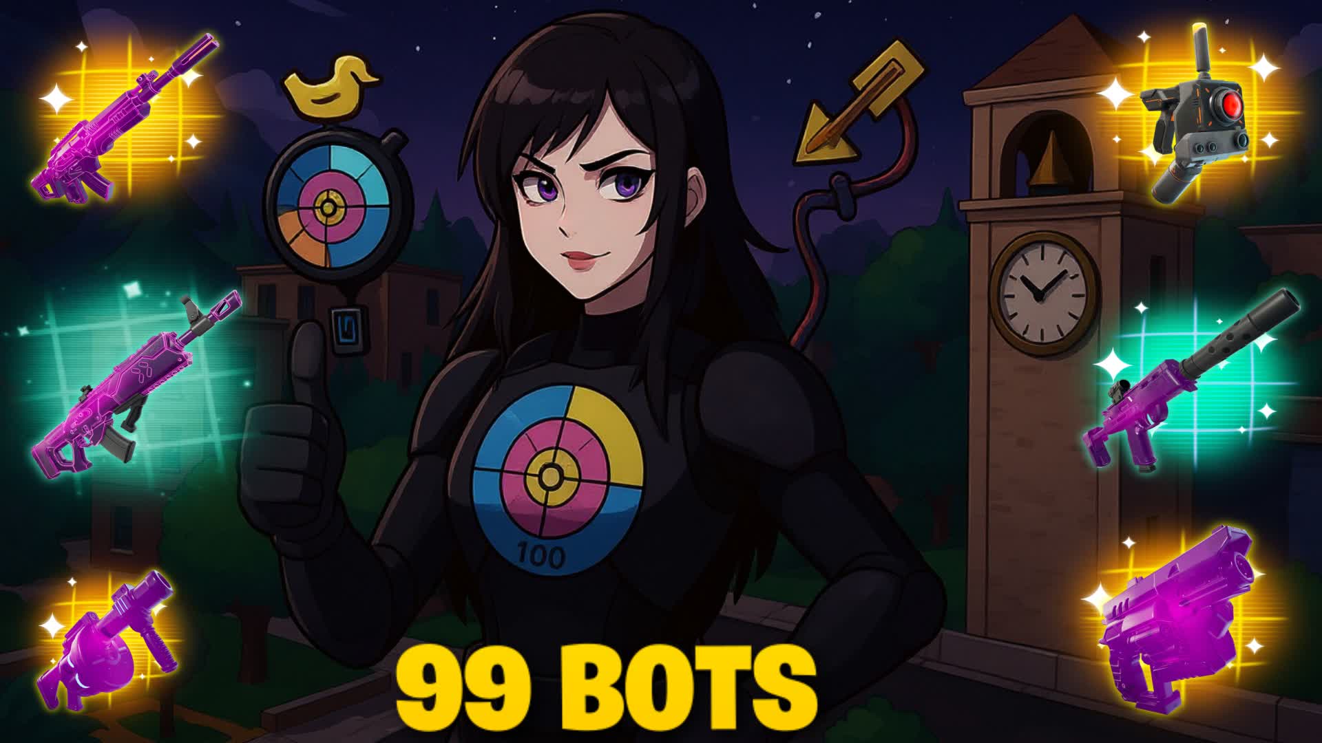 99 BOTS 🤖 Defend Grapple City
