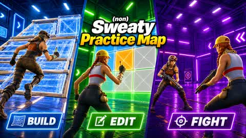 non sweaty practice map - edit build aim
