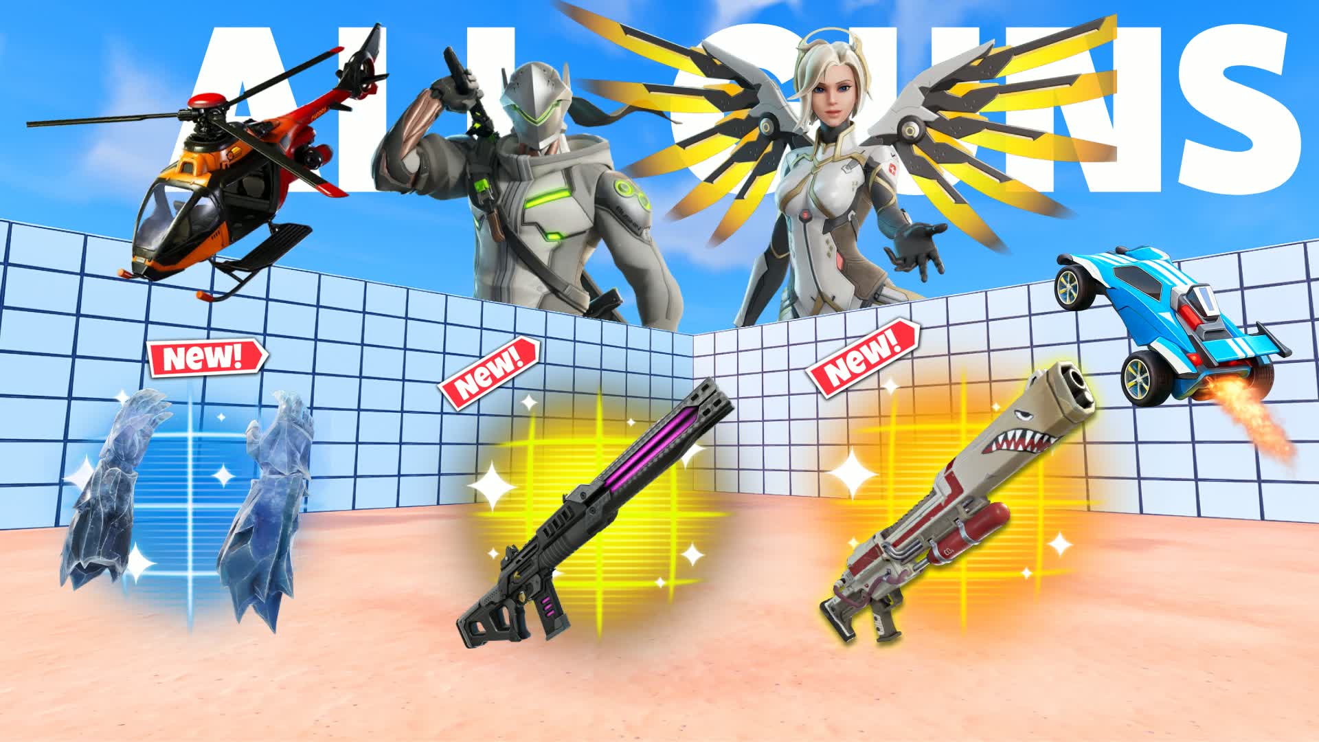 NEW 1V1 FFA ALL GUN