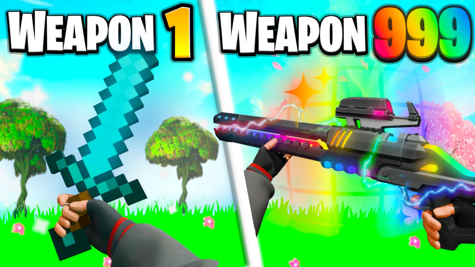 ⭐️FIRST PERSON GUN GAME🎯ONE SHOT🔫
