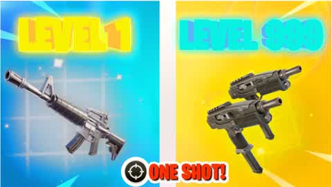 🏰CASTLE GUN GAME🛡️💥ONE SHOT!🎯