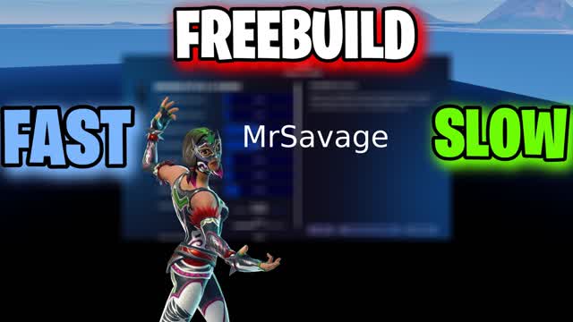 MrSavage SETTINGS FREEBUILD TRAINING