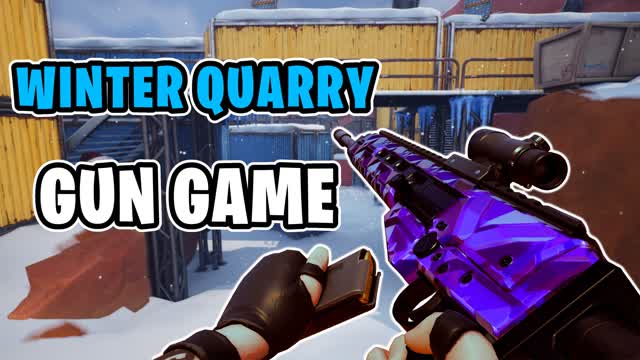 Winter Quarry Gun Game