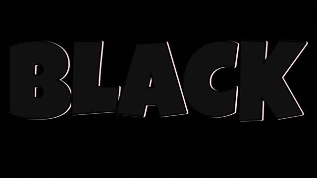black