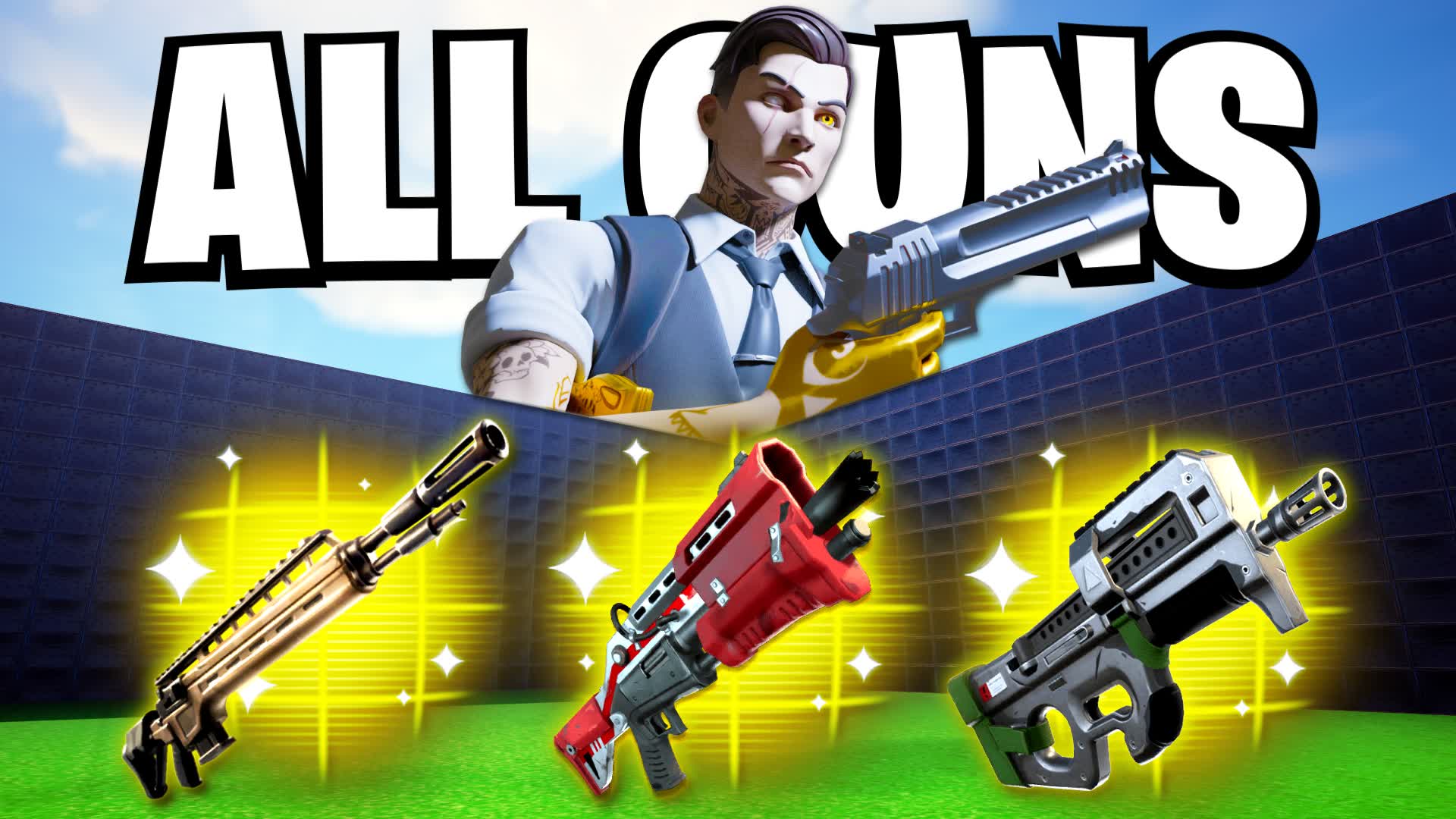 1V1 CRAZY ALL GUNS
