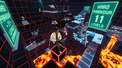 Hard Parkour 11 Levils