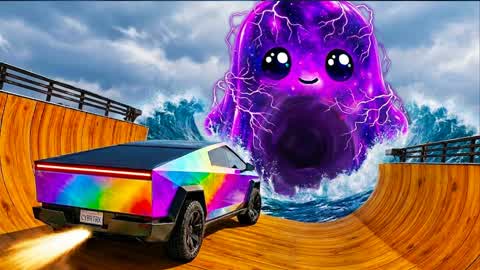 SPRITE CAR GAME 🕹️ RAMP JUMP HORROR