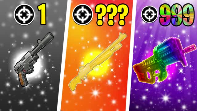 👑CRAZY GUN GAME🎯ONE SHOT⭐️